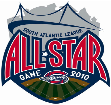 South Atlantic League All-Star Game 2010 Primary Logo iron on transfers for clothing